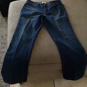 Coldwater Creek Dark Blue Flare Jeans